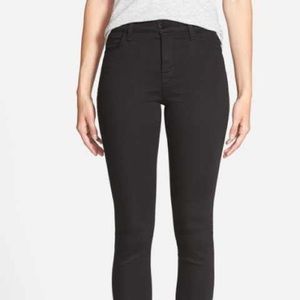 Jbrand maria high waisted jeans in black